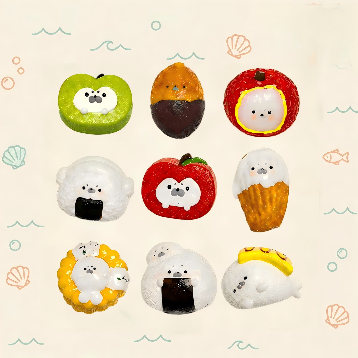 Seal Series A | Soft Adorable Stress Relief Toy, Healing Slow-Rebound Squishy Design for Relaxation and Fun