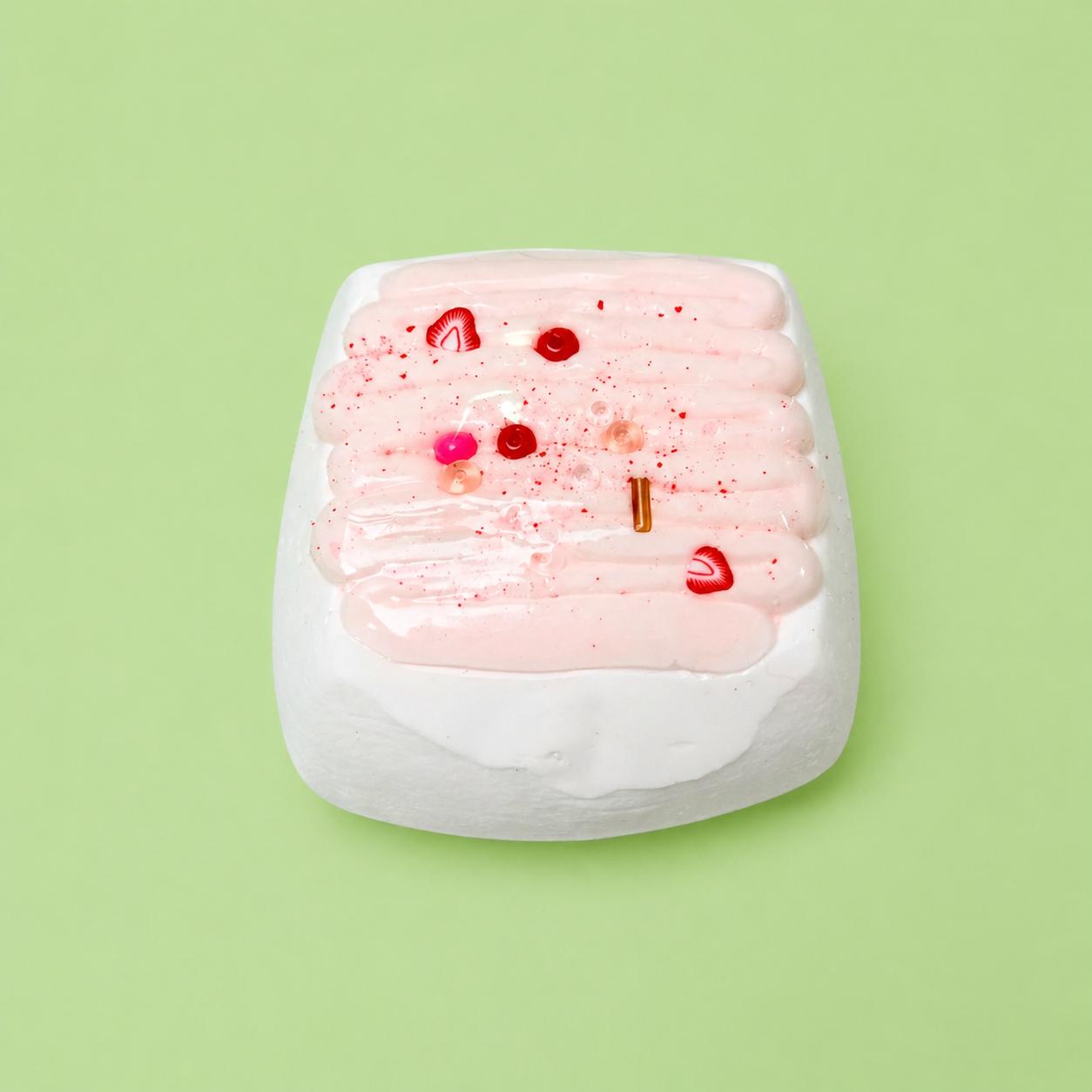 Dessert Series A | Cream Cake & Ice Cream Toast Squishy Toy, Cute Food-Themed Stress Relief and Relaxation Toy