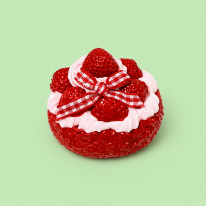 Dessert Series B | Strawberry Cake Squishy Toy, Cute Food-Themed Stress Relief and Relaxation Toy