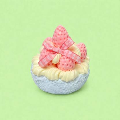Dessert Series B | Strawberry Cake Squishy Toy, Cute Food-Themed Stress Relief and Relaxation Toy
