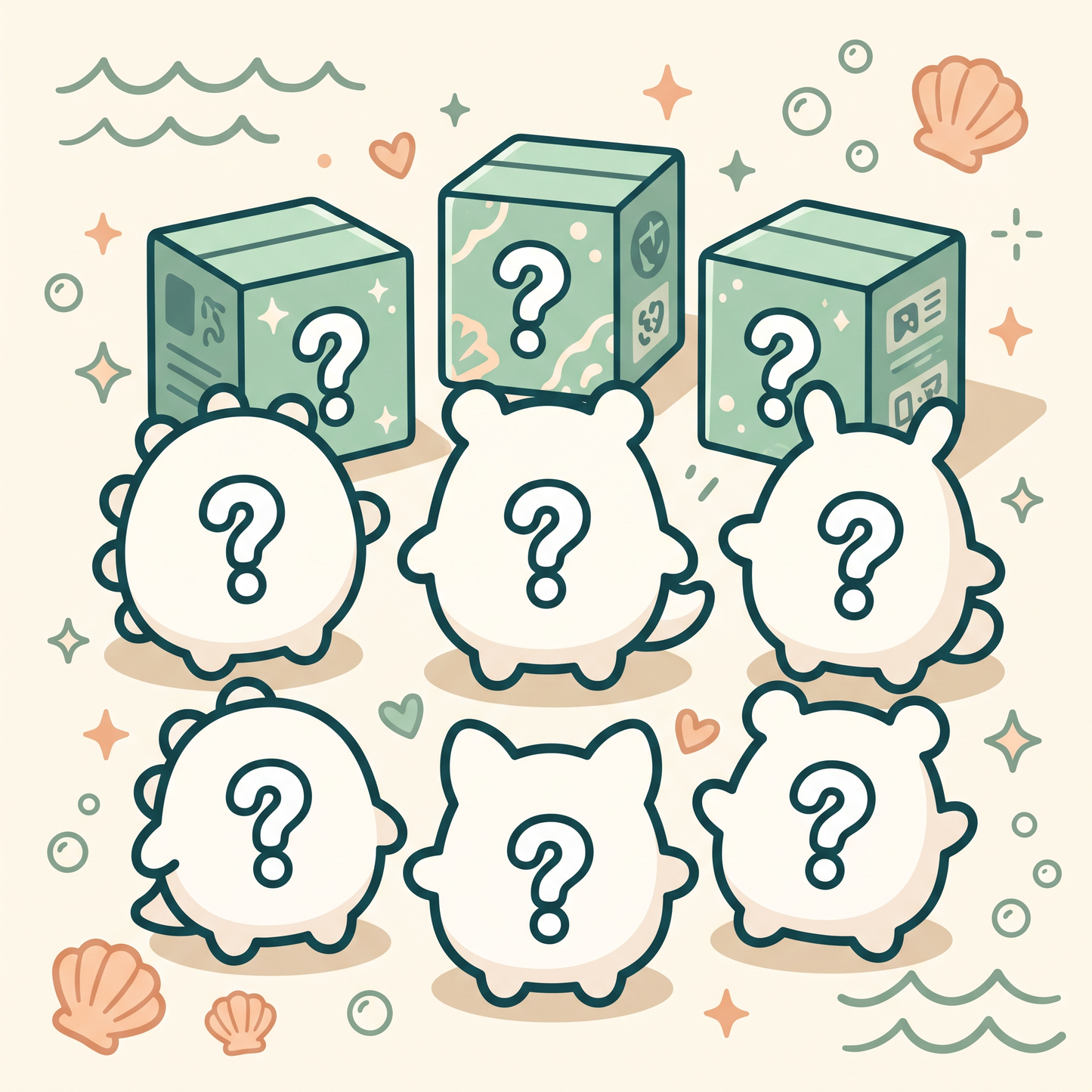SquishBoom™ Animal Friends Blind Box Collection – Cute Squishy Toy Surprise Box
