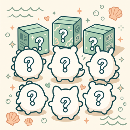 SquishBoom™ Animal Friends Blind Box Collection – Cute Squishy Toy Surprise Box