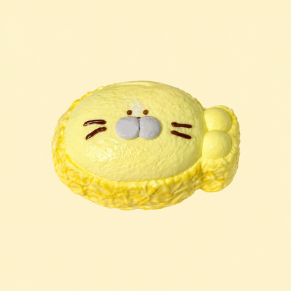 Seal Series B | Adorable Seal Bread Squishy Toy, Soft Slow-Rebound Stress Relief Design for Relaxation and Fun