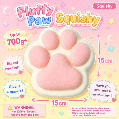 Mega Squishy Series | Mega Cat Paw Squishy Toy – Cute, Soft & Satisfying Stress Relief Companion