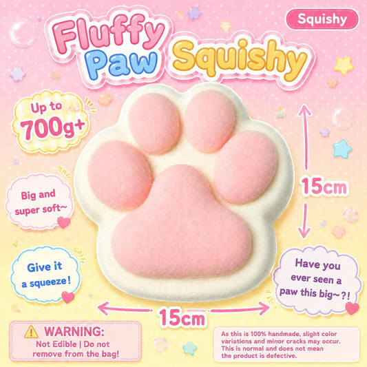 Mega Squishy Series | Mega Cat Paw Squishy Toy – Cute, Soft & Satisfying Stress Relief Companion